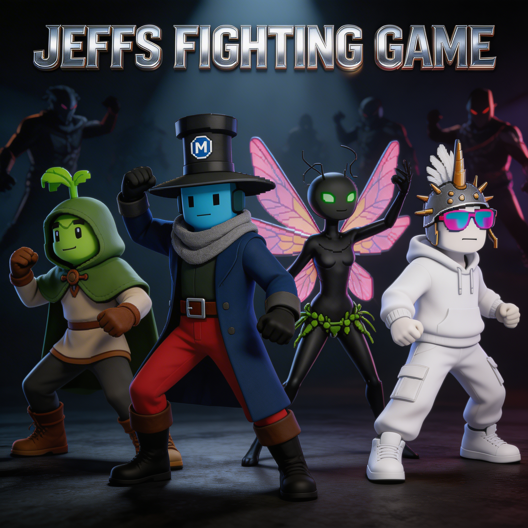 Jeff's Fighting Game cover art